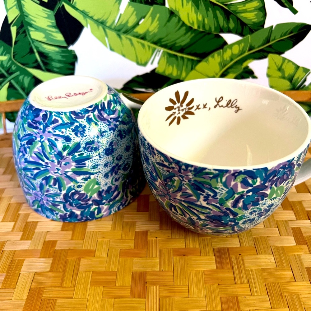 Lilly Pulitzer mug set